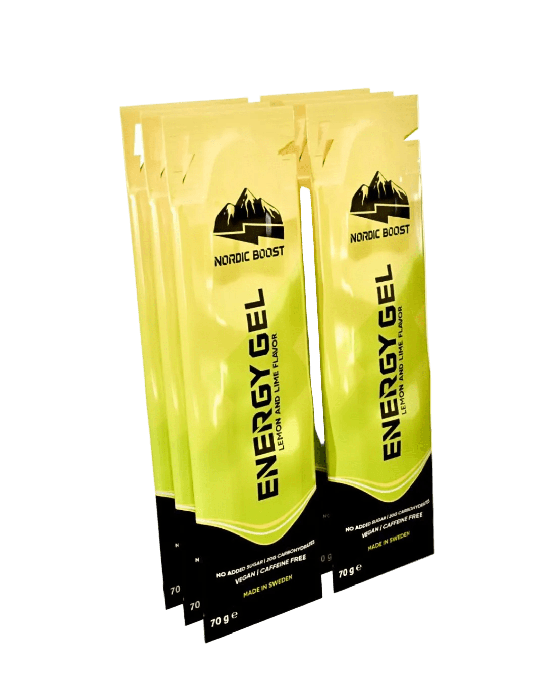 Lemon & Lime - 6 pack (Koffeinfri) - Nordic Boost