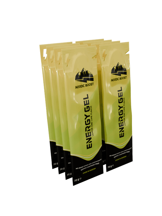 Lemon & Lime - 8 pack (Koffeinfri) - Nordic Boost